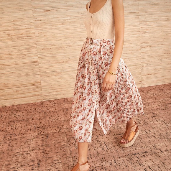 Gorgeous bohemian floral midi skirt by Ulla Johnson. Brand new with tags! - Picture 5 of 7